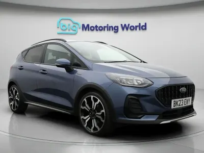 Used Ford Fiesta Active X 125 HP (91 kW) 2023 Blue Hatchback