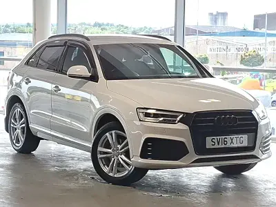Used Audi Q3 S-Line 150 HP (110 kW) 2016 White SUV