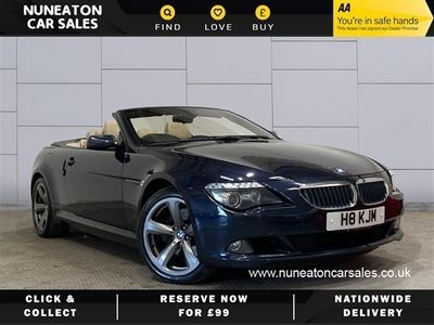 used BMW 635 Cabriolet 6 Series d Sport 2dr Auto