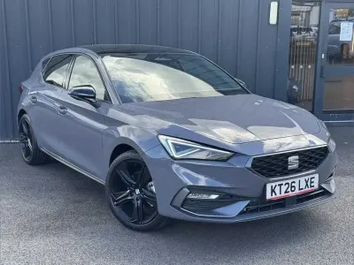 New Seat Leon Black Edition 150 HP (110 kW) 2026 Grey Hatchback