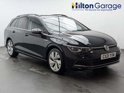 Used VW Golf VIII Style 150 HP (110 kW) 2021 Black Estate