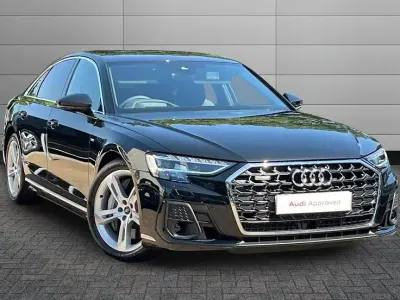 New Audi A8 S-Line 462 HP (339 kW) 2026 Black Sedan