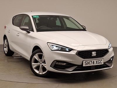 Used Seat Leon FR 204 HP (150 kW) 2024 White Hatchback