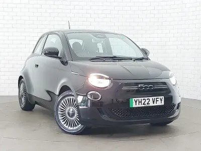 Used Fiat 500e Icon 86 kW (118 HP) 2022 Black Hatchback