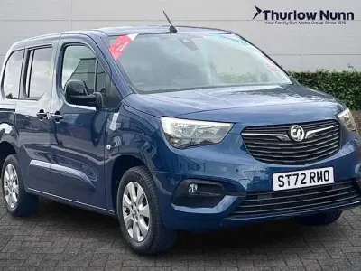 Used Vauxhall Combo S 102 HP (75 kW) 2022 Blue MPV