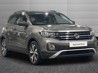 Used VW T-Cross SE 115 HP (84 kW) 2020 Limestone grey SUV