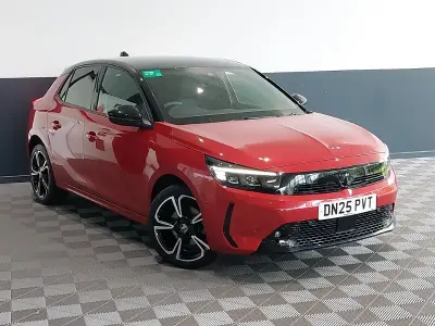 Used Vauxhall Corsa Ultimate 100 HP (73 kW) 2025 Red Hatchback