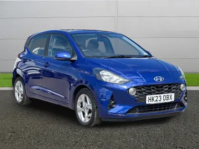 Used Hyundai i10 SE 67 HP (49 kW) 2023 Blue Hatchback