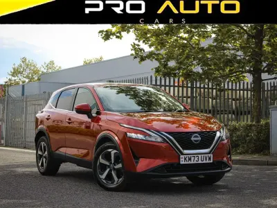 Used Nissan Qashqai N-Connecta 158 HP (116 kW) 2023 Red SUV