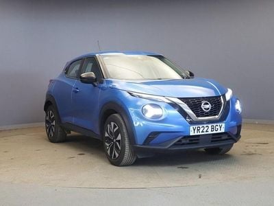 Used Nissan Juke Acenta 114 HP (83 kW) 2022 Blue SUV