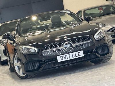 Used Mercedes SL400 AMG line 367 HP (269 kW) 2017 Black Cabriolet
