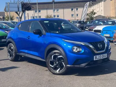 Used Nissan Juke N-Connecta 114 HP (83 kW) 2023 Blue SUV