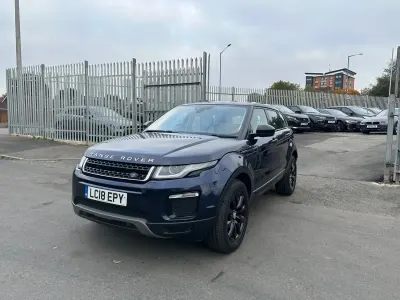Begagnad Land Rover Range Rover evoque SE 150 HK (110 kW) 2018 Blå SUV