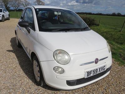 Used Fiat 500 Lounge 69 HP (50 kW) 2010 White Hatchback