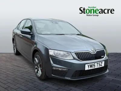 Used Skoda Octavia vRS 184 HP (135 kW) 2015 Grey Estate