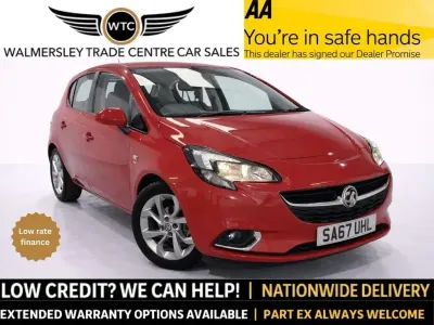 Używany Vauxhall Corsa SRi 75 KM (55 kW) 2017 Czerwony Hatchback