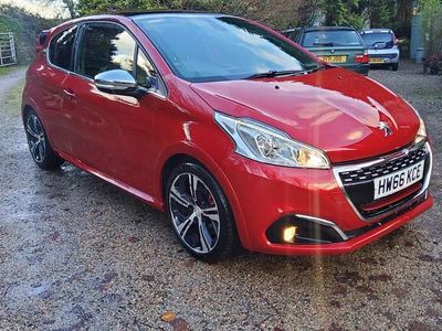 Red Used 2017 Peugeot 208 Prestige Hatchback | £7,495 (Fair price)