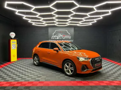 Used Audi Q3 S-Line 150 HP (110 kW) 2019 Orange SUV