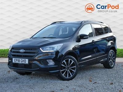 Black Used 2018 Ford Kuga ST-Line SUV | £11,990 (Fair price)