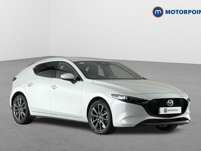 White Used 2025 Mazda 3 Exclusive-Line Hatchback | £17,899 (Good price)
