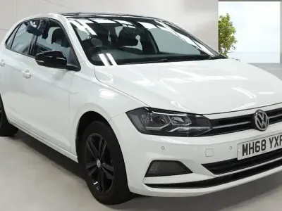 Used VW Polo SE 65 HP (47 kW) 2019 White Hatchback