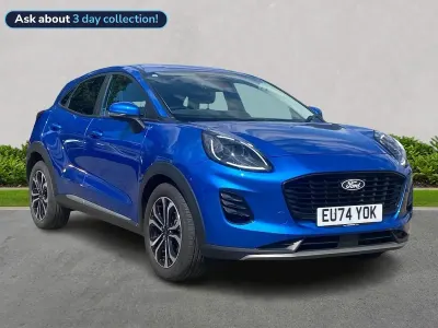 Used Ford Puma Titanium 2024 Blue SUV