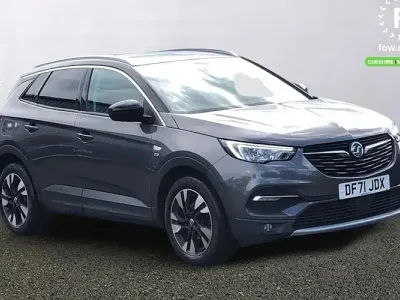 Used Vauxhall Grandland X Edition 131 HP (96 kW) 2021 Grey SUV