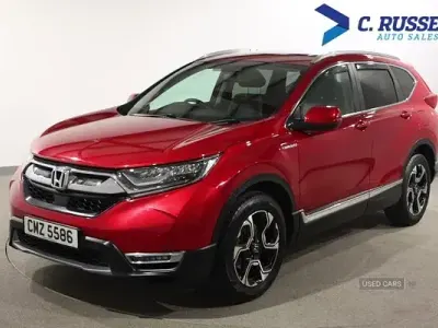 Used Honda CR-V Hybrid 184 HP (135 kW) 2019 Red SUV