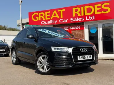Used Audi Q3 S-Line 150 HP (110 kW) 2015 Black SUV