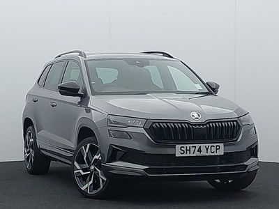 Used Skoda Karoq SportLine 150 HP (110 kW) 2024 Grey SUV