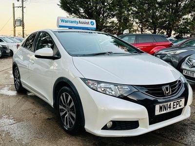 White Used 2014 Honda Civic SE Plus Hatchback | £3,500 (Fair price)
