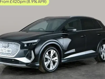 Used Audi Q4 e-tron S-Line 150 kW (204 HP) 2023 Black SUV