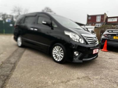 Begagnad Toyota Alphard 2015 Svart Minibuss
