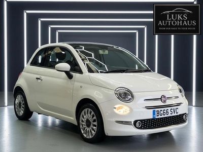 Used Fiat 500 Lounge 69 HP (50 kW) 2016 White Hatchback