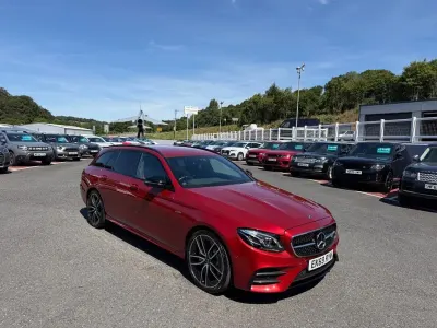 Used Mercedes E53 AMG Premium 457 HP (336 kW) 2019 Red Estate