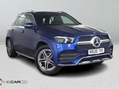 Used Mercedes GLE300 AMG Line Premium 245 HP (180 kW) 2020 Blue SUV