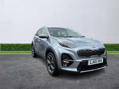 Used Kia Sportage GT-Line 174 HP (127 kW) 2019 Silver SUV