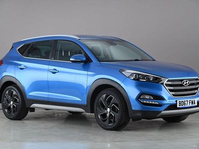 Used Hyundai Tucson Edition 177 HP (130 kW) 2017 Blue SUV