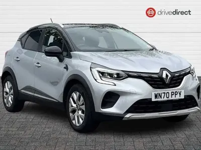 Begagnad Renault Captur Iconic 100 HK (73 kW) 2020 Grå SUV