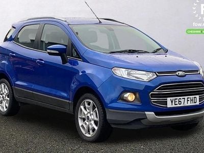 Used Ford Ecosport Titanium 112 HP (82 kW) 2017 Blue SUV