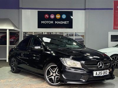 Black Used 2015 Mercedes CLA220 AMG Sedan | £8,990 (Fair price)