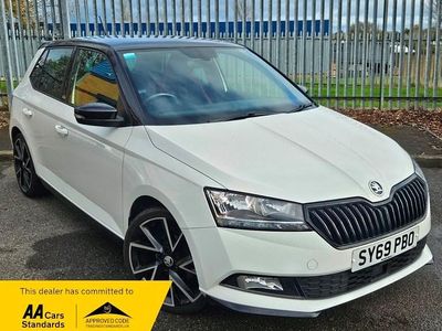 White Used 2019 Skoda Fabia Monte Carlo Hatchback | £10,495 (A bit pricey)
