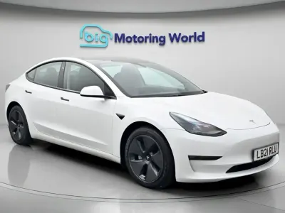 Used Tesla Model 3 Long Range AWD 366 kW (498 HP) 2021 White Sedan