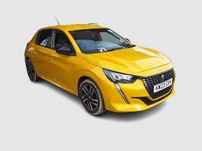 Yellow Used 2023 Peugeot 208 Allure+ Hatchback | £13,249 (Fair price)
