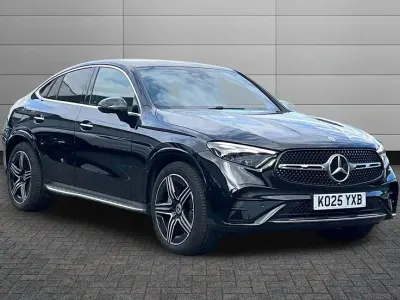 Used Mercedes GLC220 AMG line 217 HP (159 kW) 2025 Obsidian black SUV