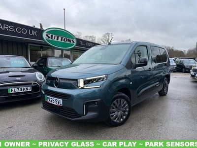 Blue Used 2025 Citroën e-Berlingo MPV | £19,495 (Fair price)