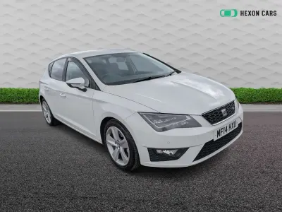 Used Seat Leon FR 150 HP (110 kW) 2014 White Hatchback