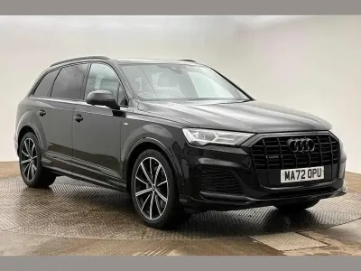 Used Audi Q7 Black Edition 340 HP (250 kW) 2022 Black SUV