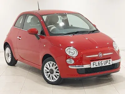 Used Fiat 500 Pop Star 69 HP (50 kW) 2015 Red Hatchback