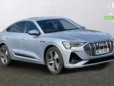 Used Audi e-tron Sportback S-Line 300 kW (408 HP) 2022 Silver SUV